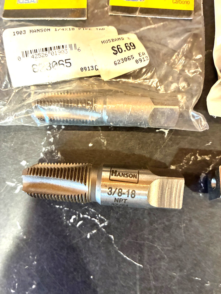 Misc Irwin Hanson Taps NEW