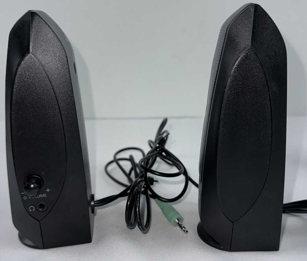 Logitech S120 Desktop Speaker System Black