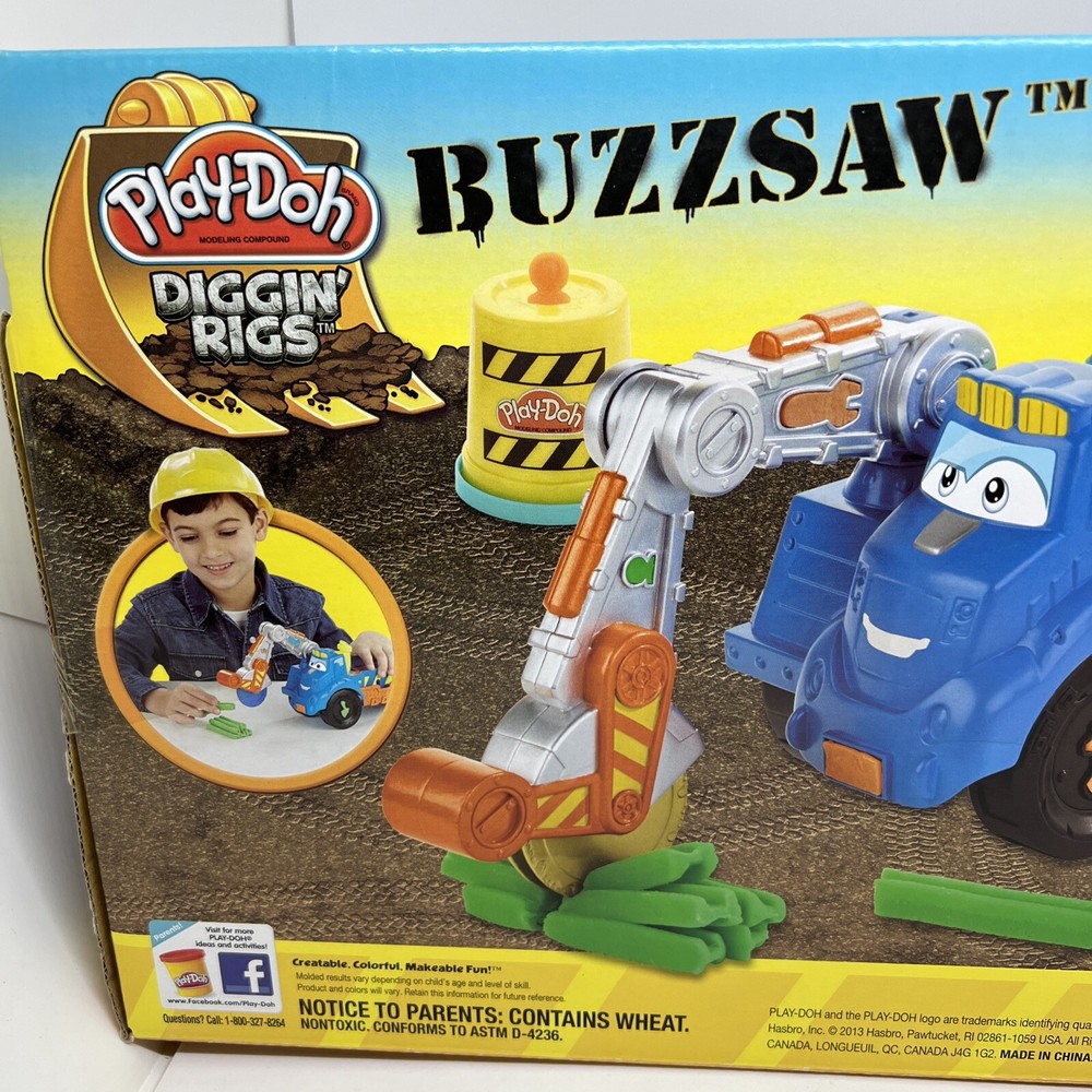 Hasbro Play-Doh Diggin Rigs Buzzsaw NIB