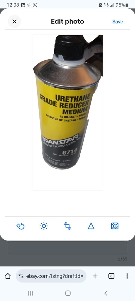 Ranstar 6714 Urethane Grade Medium Reducer.