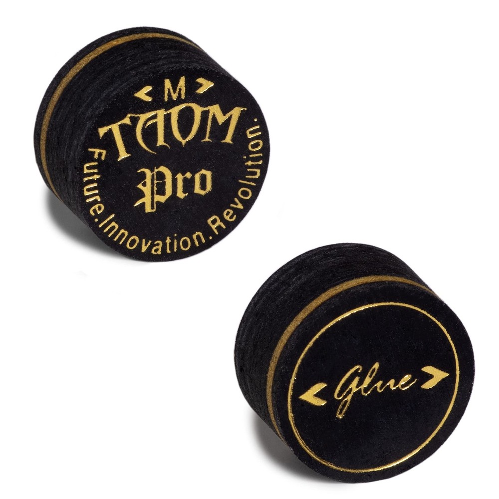 Pro Laminated Pool Billiard Cue Tip - 14 mm - 1 pc (Medium)