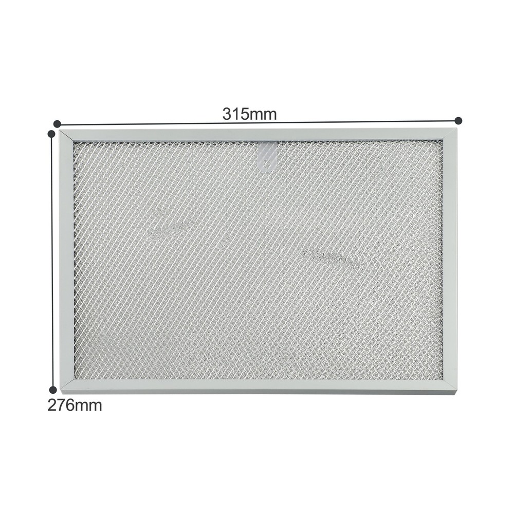 Efficient Range Hood Baffle Filter Enhanced Filtration Simple Replacement