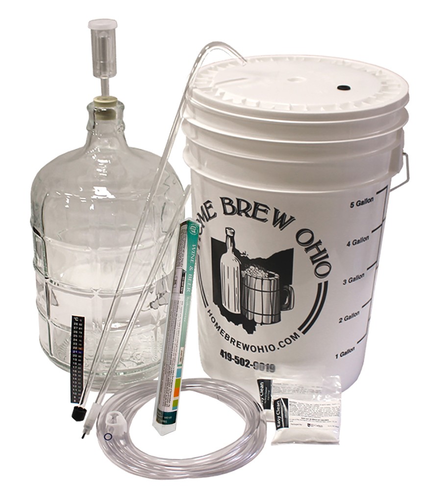 Wine Making Equipment Kit - Glass 3 Gallon