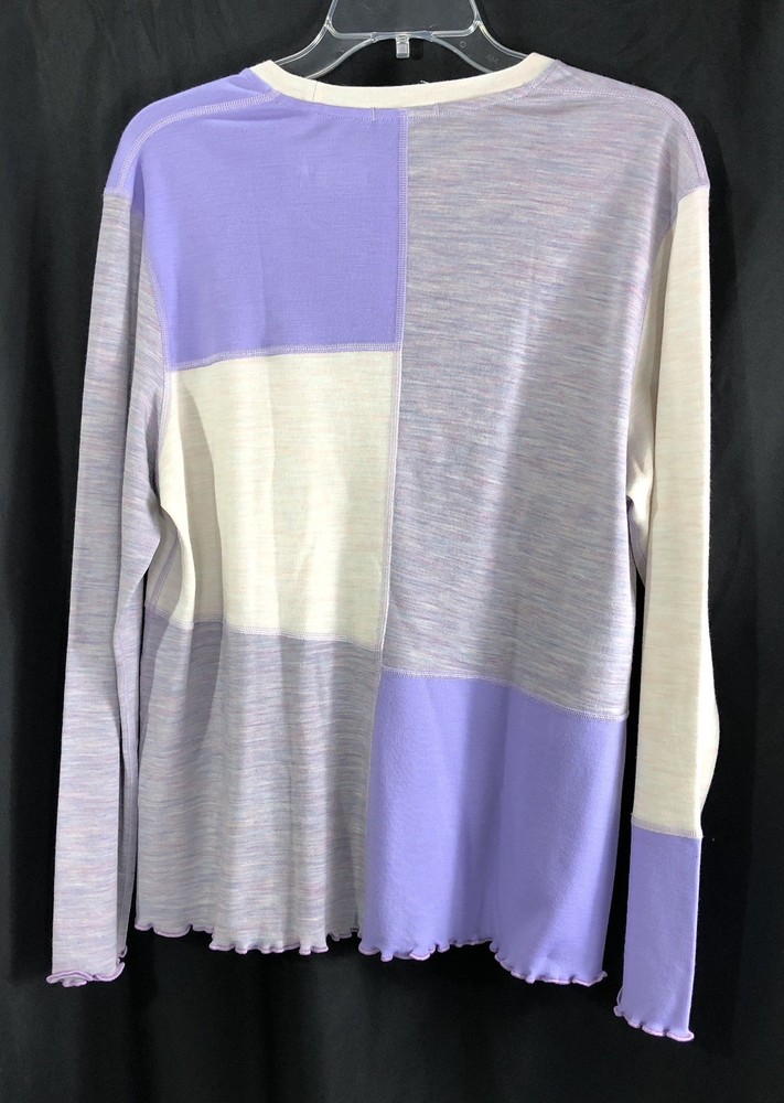 SmartWool Base Layer Top Purple Eclipse Heather Women Size XL - NWT
