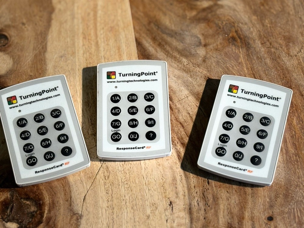 TurningPoint RF Response Card: Audience Voting Handset