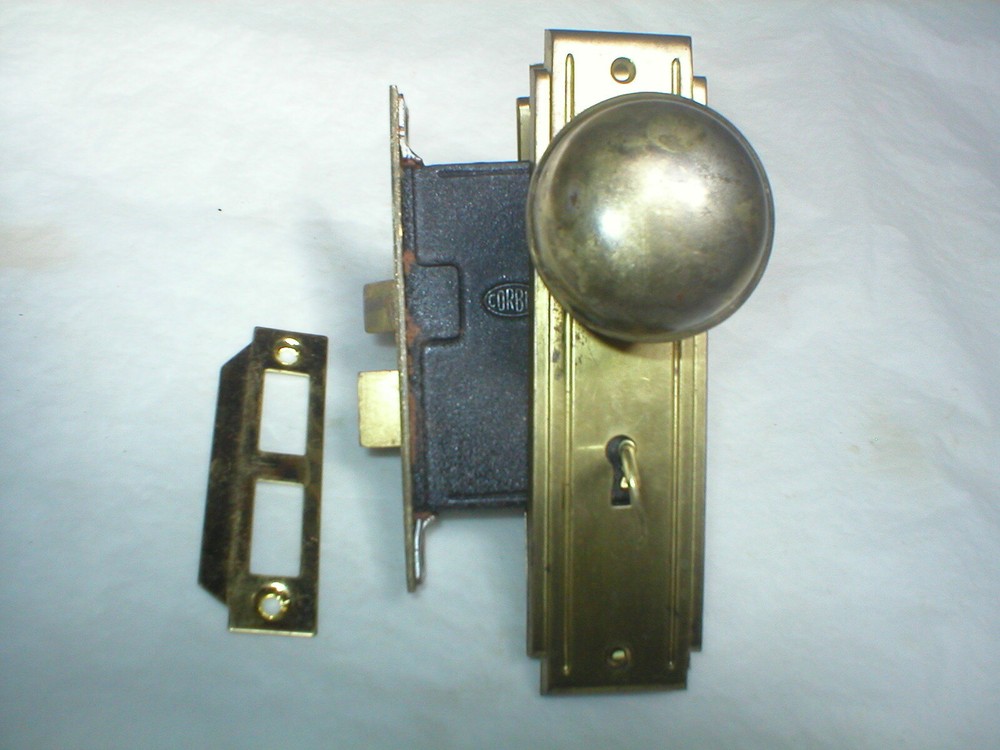 Antique Art Deco Era Door Hardware