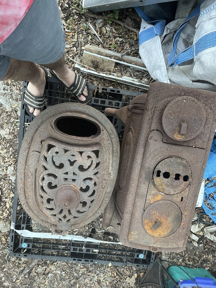 wood burning stove