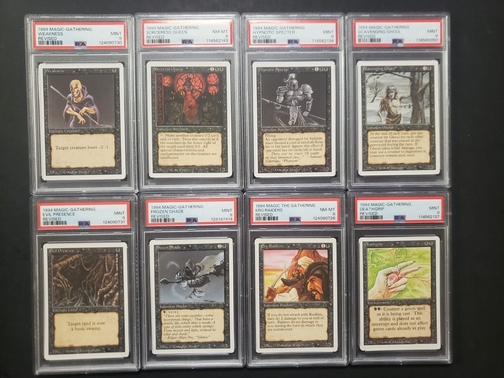 MTG Magic 43 PSA Revised 3rd Edition STARTER Set cards See Photos