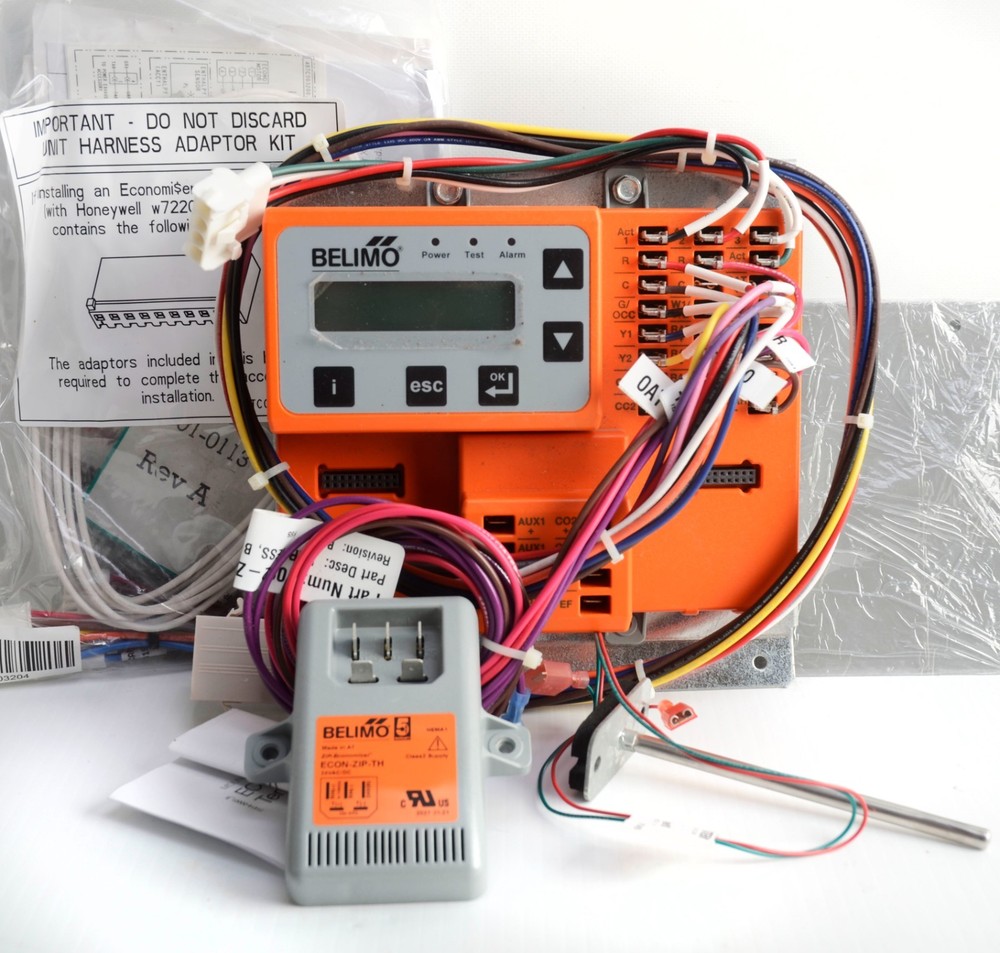 Belimo Economizer Base Unit ECON-ZIP-BASE With ECON-ZIP TH Temp Humidity Extras