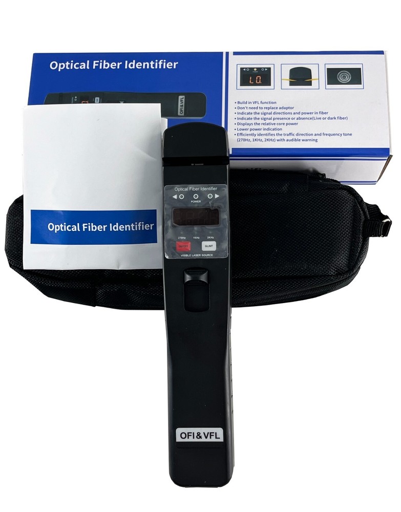 Optical Fiber Identifier with Signal Direction Range (dB) -30dB VFL Function