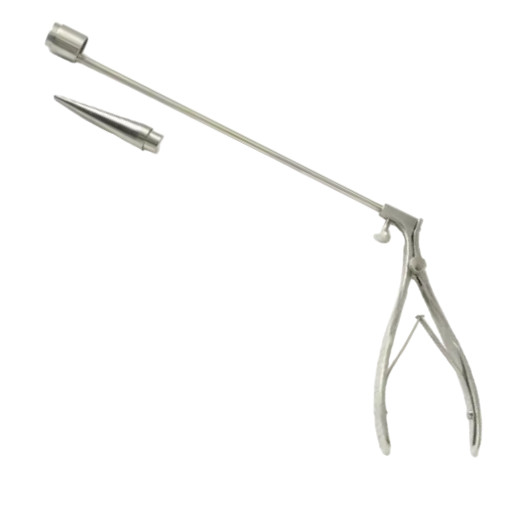 McGivney Hemorrhoidal Ligator, Improved, w/ Loading Cone, Offset Handle, 6"