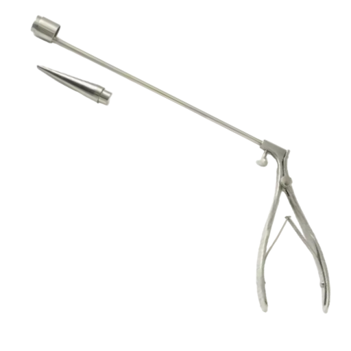 McGivney Hemorrhoidal Ligator, Improved, w/ Loading Cone, Offset Handle, 6"