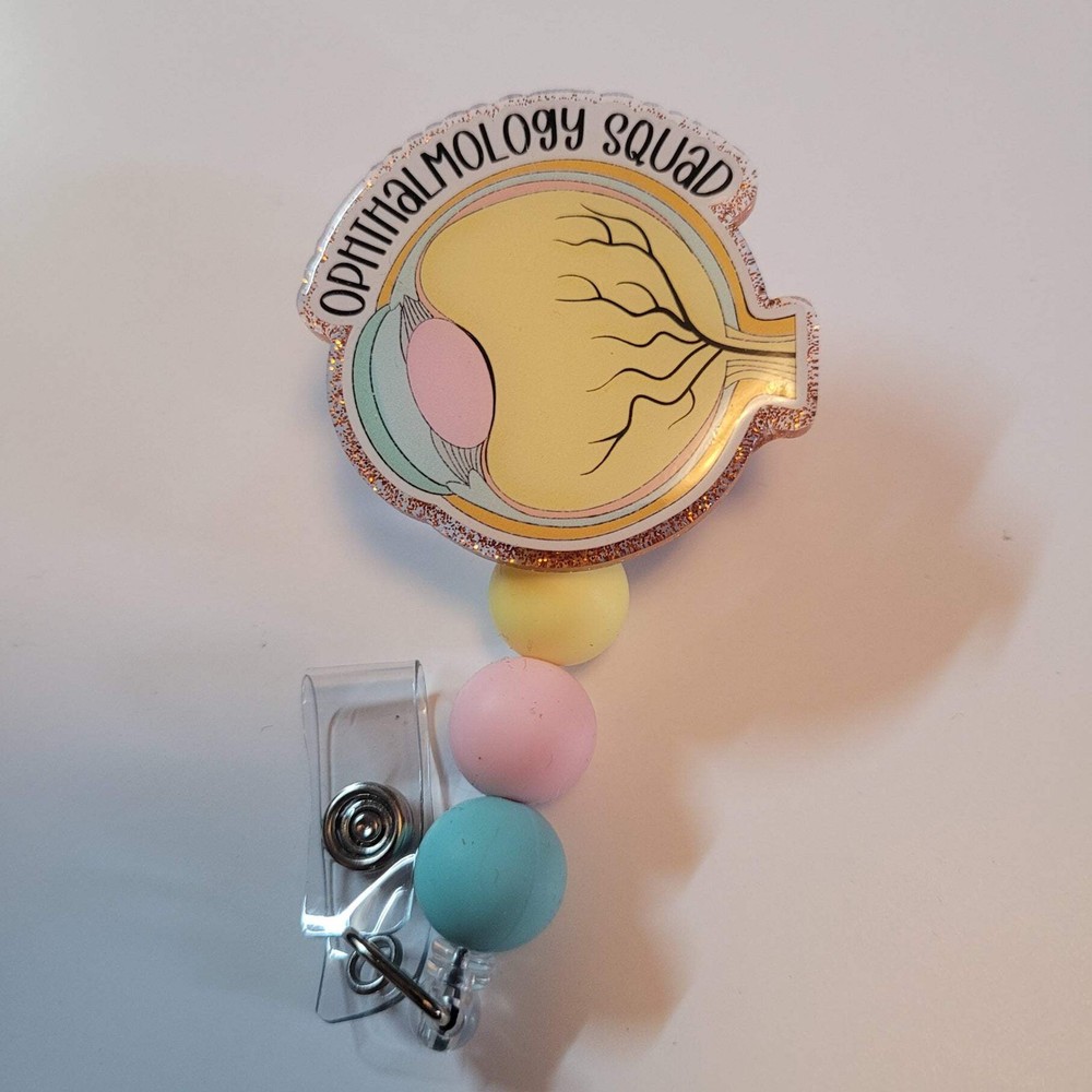 Badge Reel Ophthalmology Squad