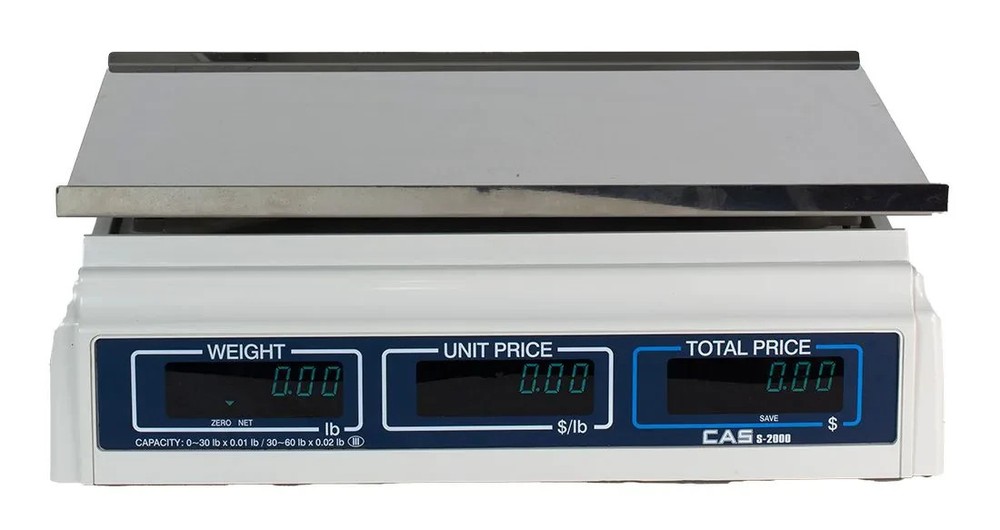 cas s-2000 60lb scale