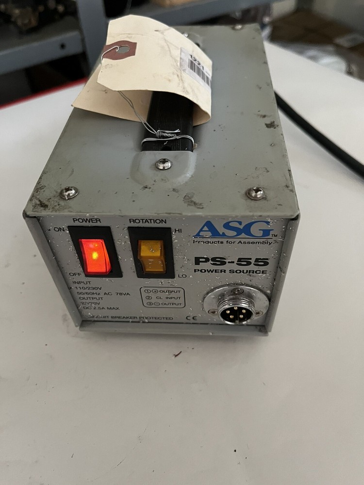 ASG PS-55 POWER SOURCE Used Fast Shipping