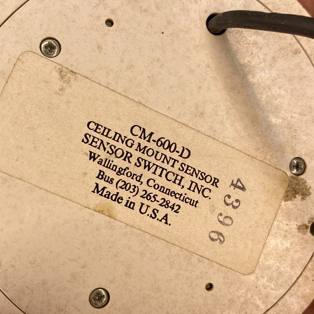 Sensor Switch CM-600-D Contractor Select Ceiling Mount Occupancy Sensor ✅