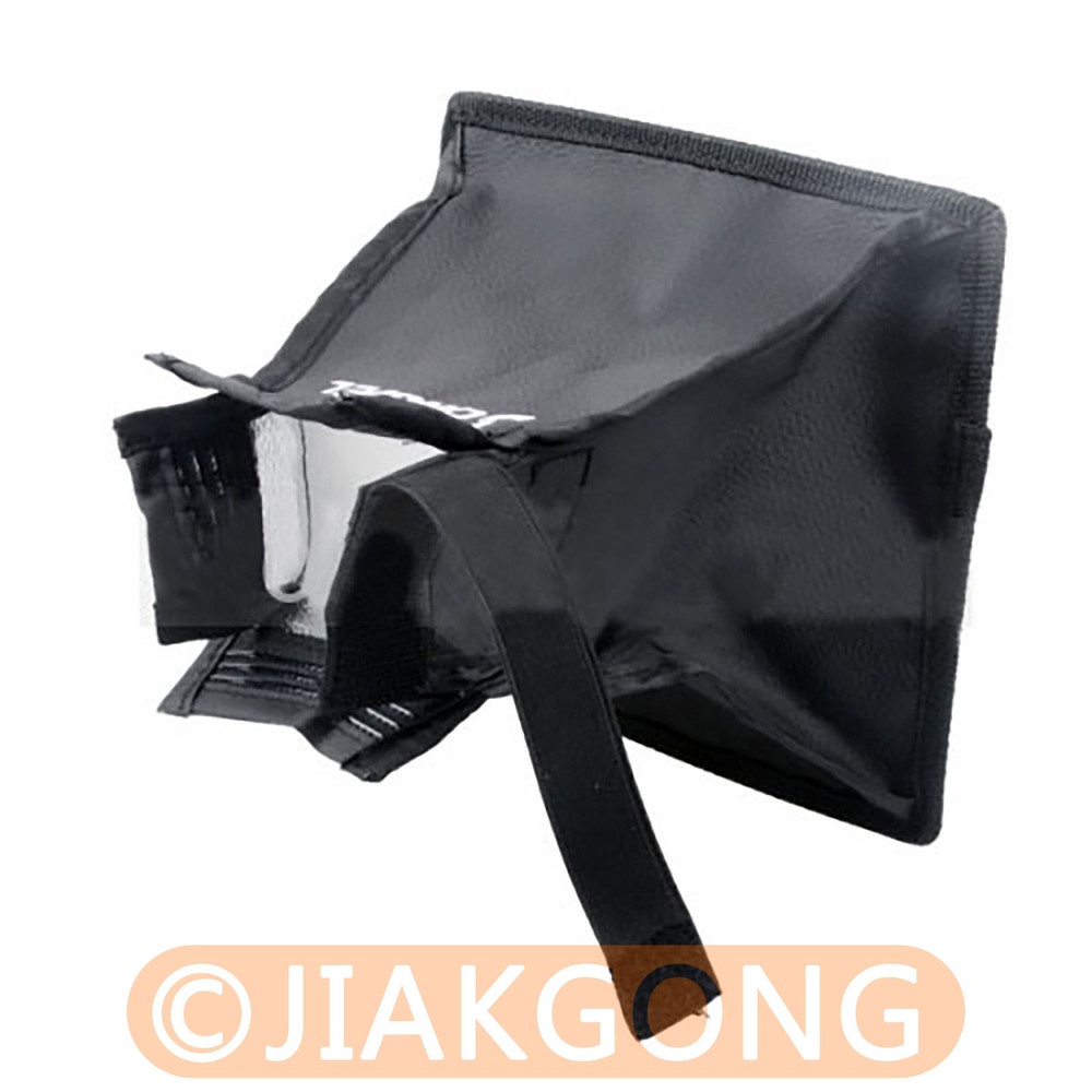 Portable 15*17cm Flash Diffuser Mini Flash Softbox for DSLR Camera
