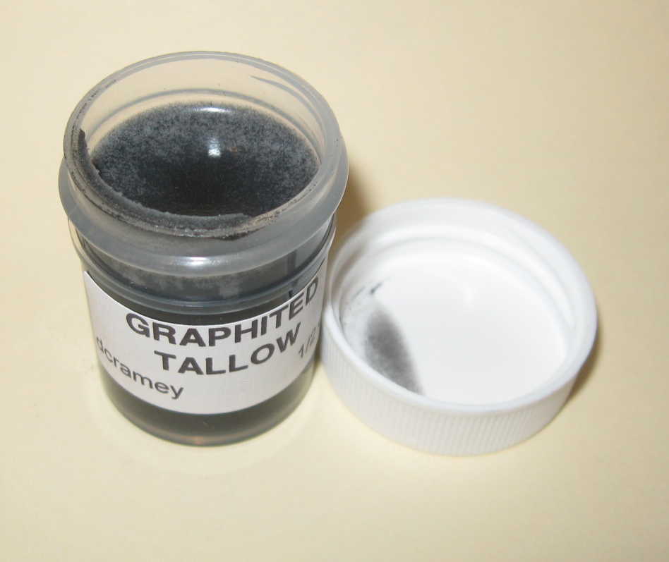 Beef Tallow/Graphite Lubricant