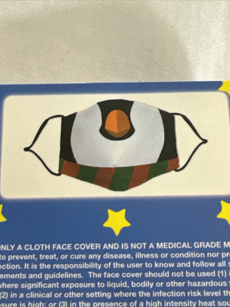 Christmas Themed Reusable Face Cover