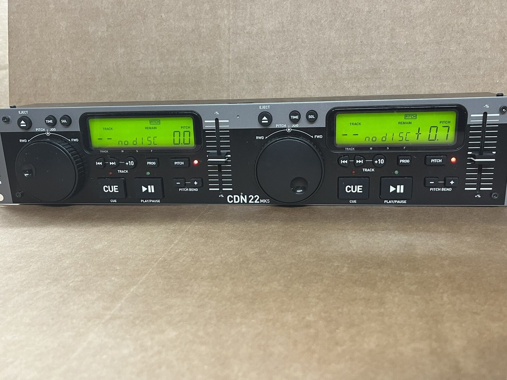 NUMARK PROFESSIONAL CDN 22 MK5 CONTROL