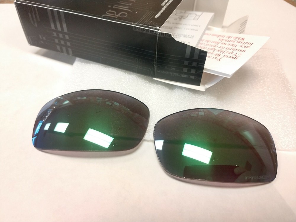 OAKLEY X-SQUARED PRIZM JADE POLARIZED REPLACEMENT LENSES AUTHENTIC KIT CUT OEM