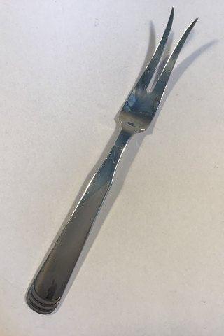Hans Hansen Arvesolv No 15 Sterling Silver Meat Fork