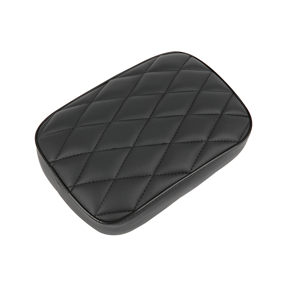 For Big Dog Chopper Rectangular Pillion Passenger Pad Seat w/ 8 Suction Cup Pad