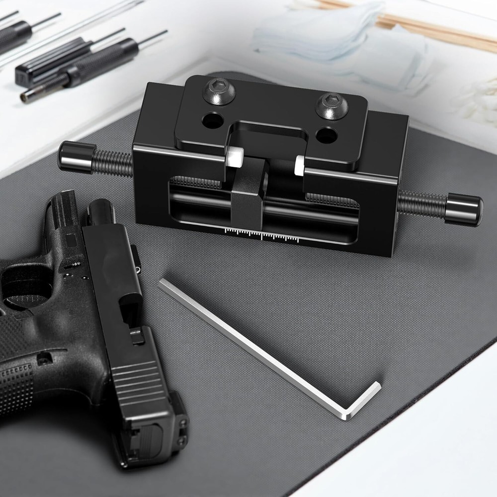 Professional Handgun Sight Pusher Heavy-Duty Tool - Front Rear Sight Adjustment