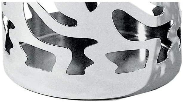 Alessi SG33 Breadstick holder Ethno, Silver
