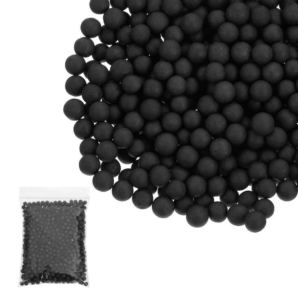 Foam Beads 7-9mm Mini Small Balls Polystyrene Beads Black