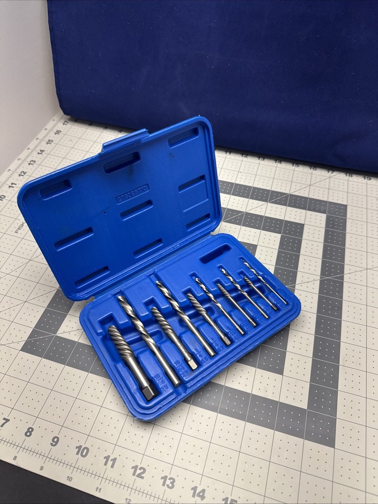 Laser Tools Combination Screw Extractor & Drill Set
