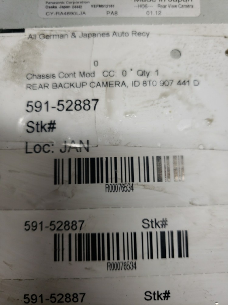 2008-2017 Audi A4 A5 S5 Park Assist Camera Control Module Parking Sensor OEM
