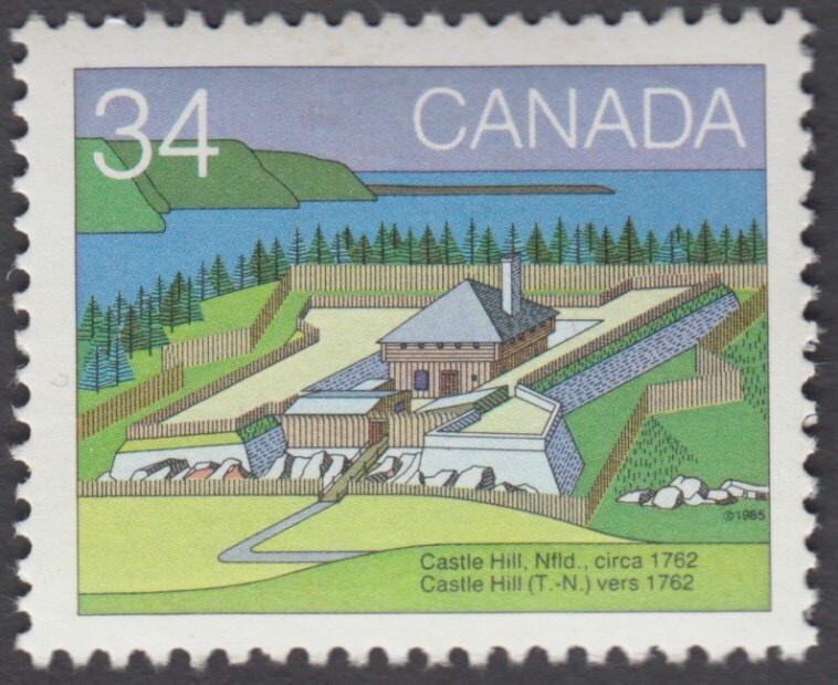 Canada - #1053 Canadian Forts - MNH
