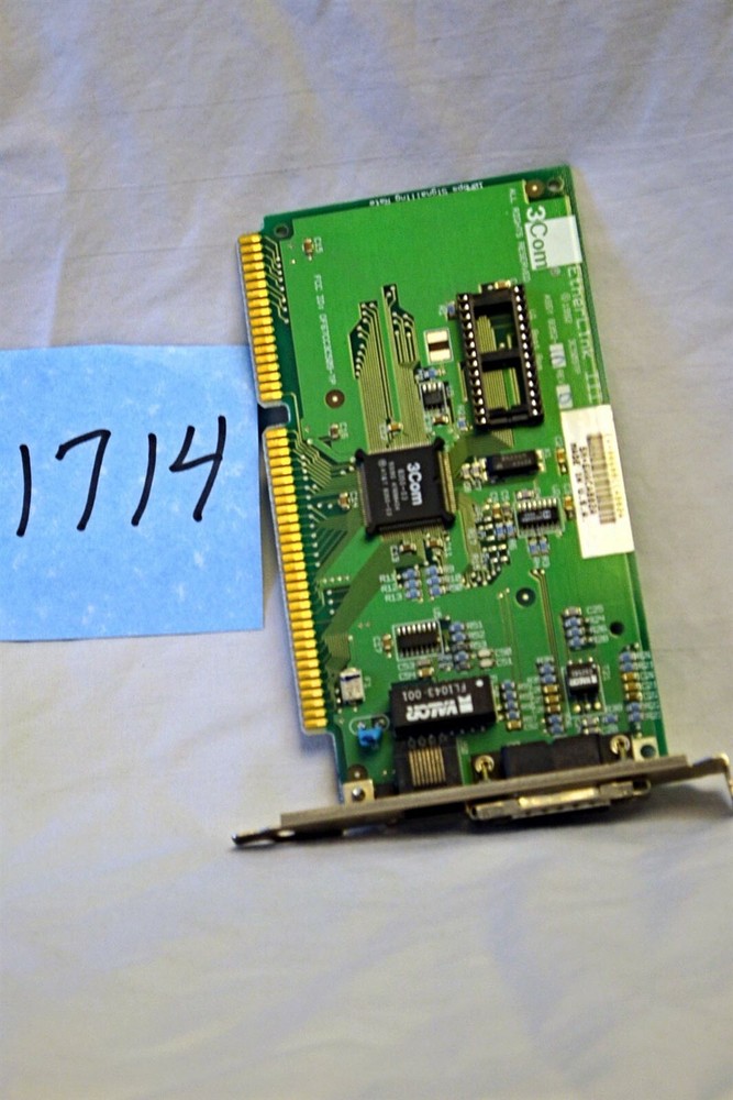 3Com EtherLink III 3C509TP ASSY 8352-00 Rev-A Network Adapter ISA Card