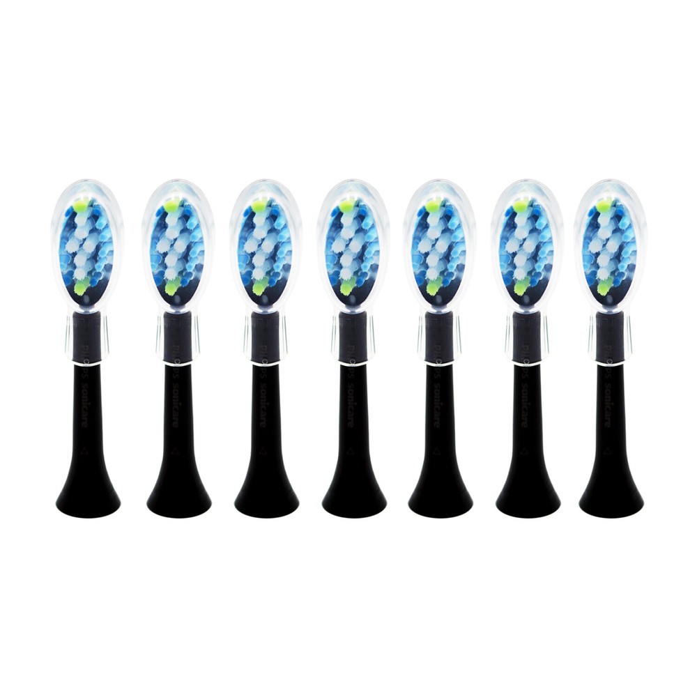7-Pack Philips DiamondClean AdaptiveClean Replacement Black Brush Head | w/o Box