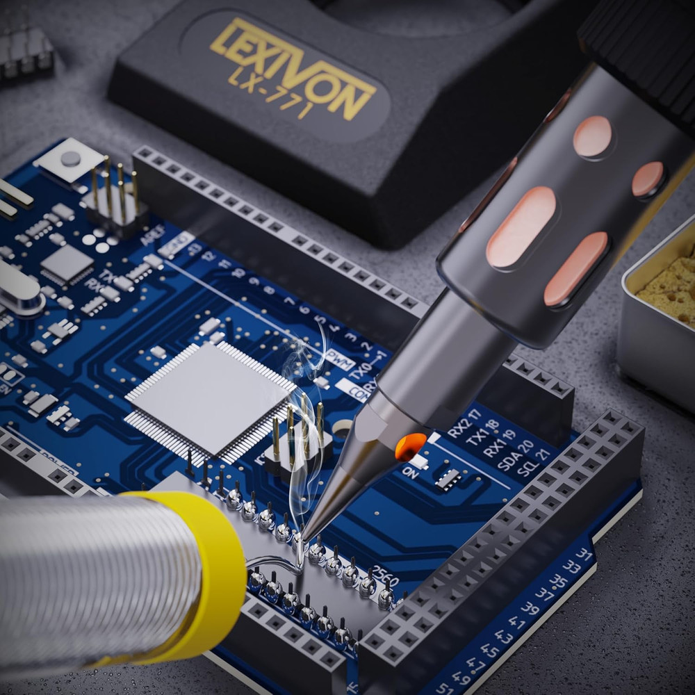 LEXIVON Butane Torch Multi-Function Kit | Premium Self-Igniting Soldering Statio