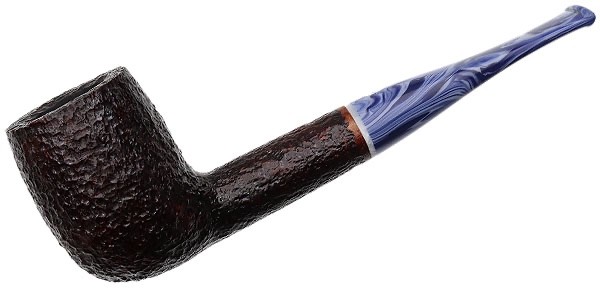 Savinelli Oceano Rusticated Brown Billiard (111 KS) 6mm Filter Pipe - New