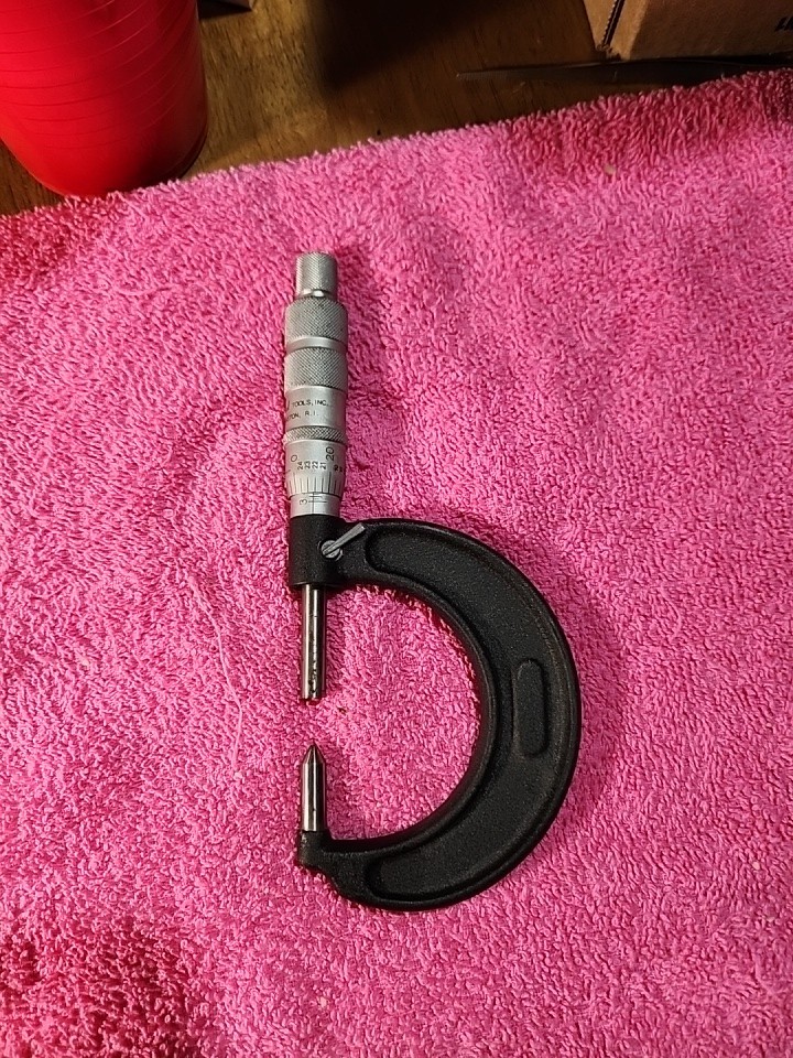 Central Tools, Inc. pointed disc brake mic #6201
