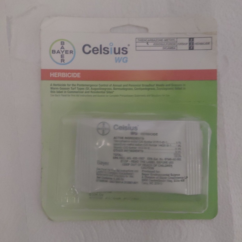 Celsius Herbicide - Single dose 0.226 oz Easy Mix Packet - Post Emergent