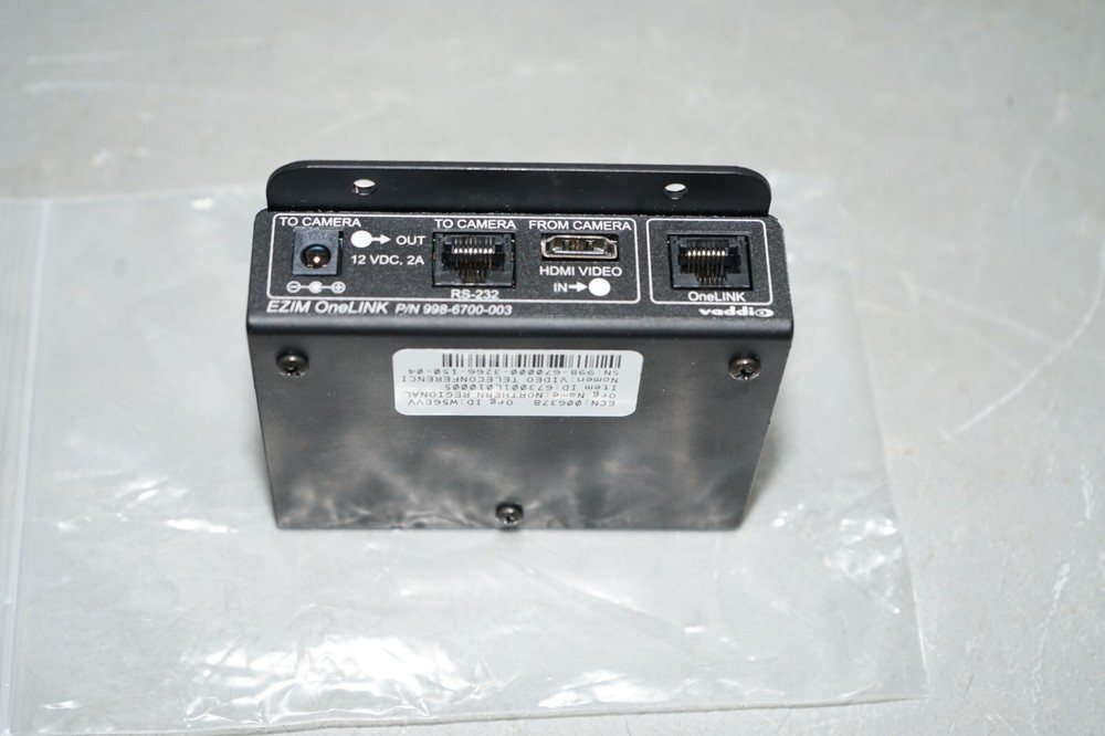 ^ Vaddio 998-6700-003 EZIM OneLink Camera Interface #X4656