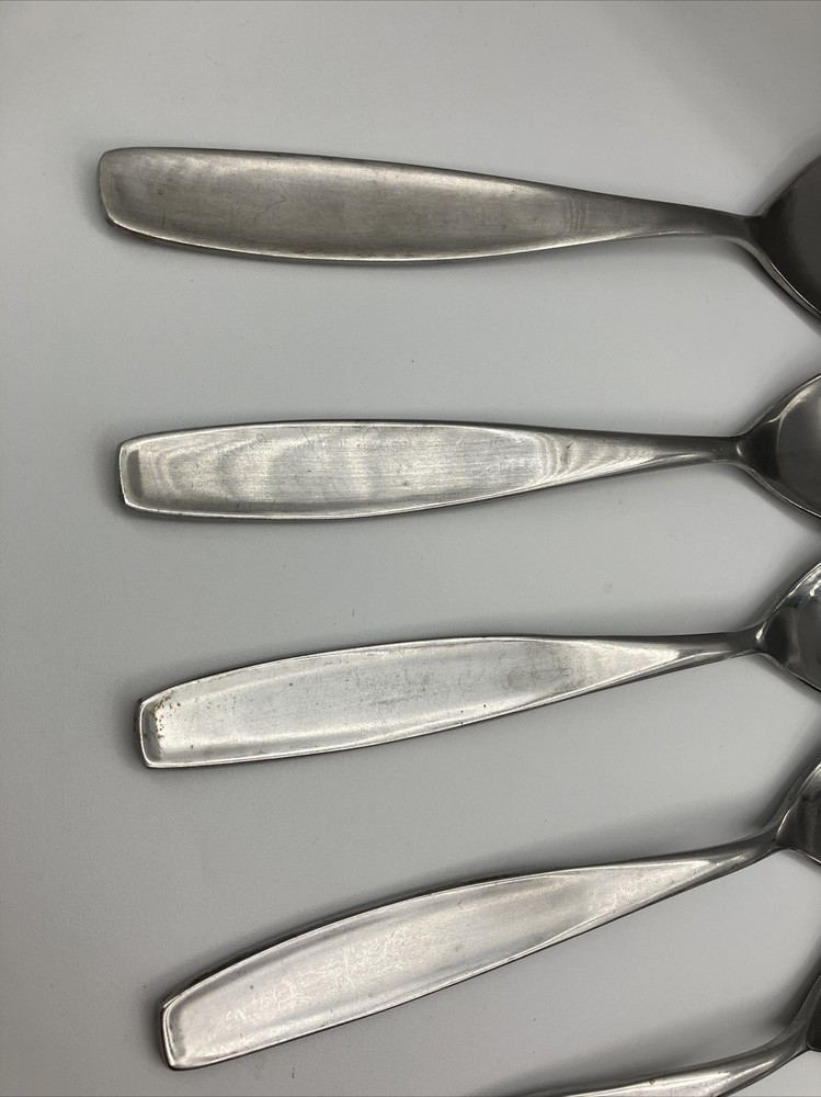 13 West Elm Stainless Satin Flatware Teaspoon & Tablespoon & Serving Silverware