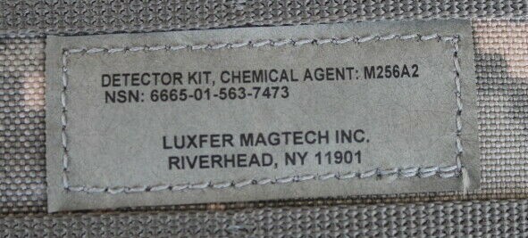 Authentic & Current Military Detector Kit, Chemical Agent, M256, U.S. Mil Issue