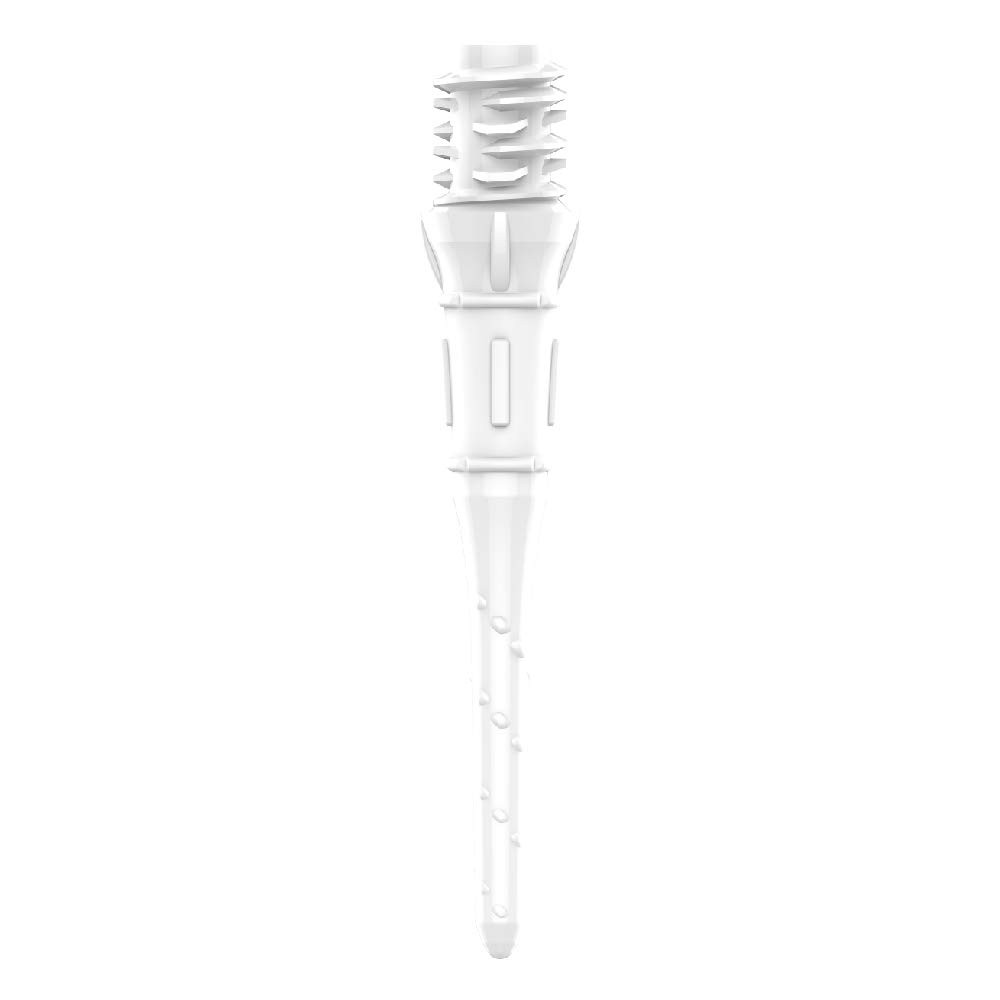 Dart Points Soft Tip, 2Ba Thread Lippoint, 3 Lengths, 30 60 Pcs, White