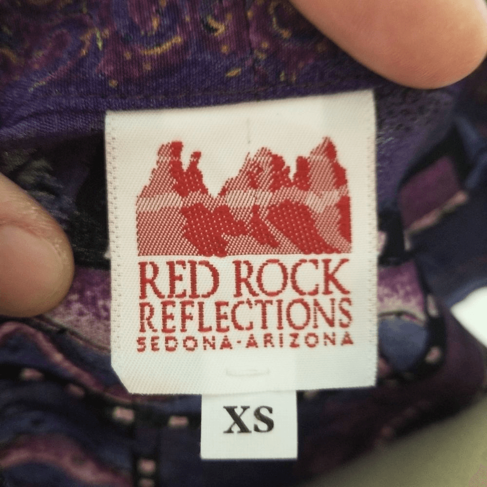 {Red Rock Reflections} SET: Patchwork Skirt & Vest