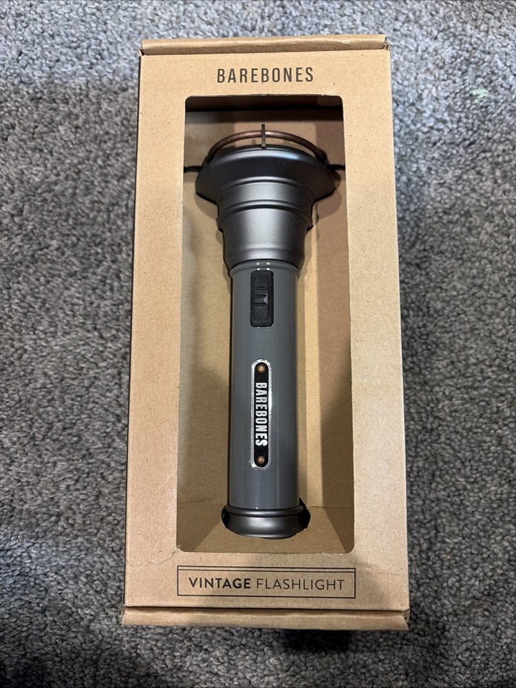 Barebones Vintage Flashlight