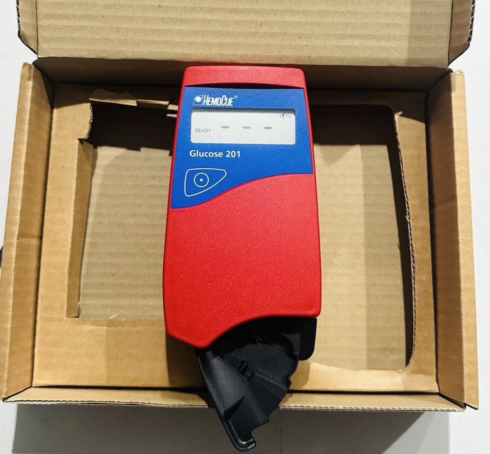 HEMOCUE Glucose 201 Analyzer with AC Adapter