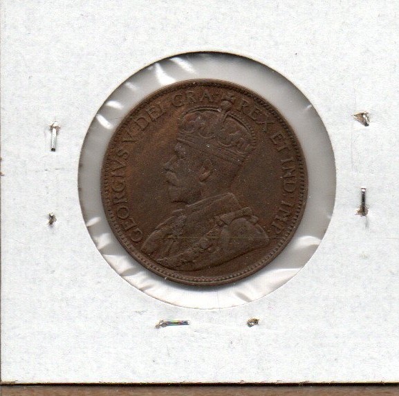 Canada One Cent 1914 AU