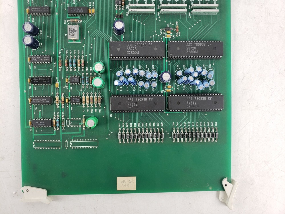 Bogen Multicom 2000 Station Card MCSC Intercom System Used AS IS #2