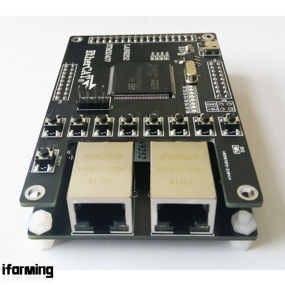 LAN9252 STM32407 Slave Station Development Board for EtherCAT Slave Station NEW