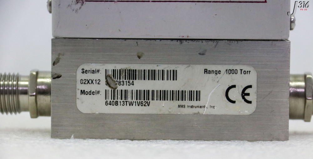 M2 MKS MFC, PRESSURE CONTROLLER, TYPE 640 640B13TW1V62V